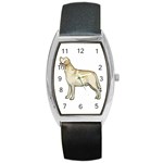 Labrador Retriever Barrel Style Metal Watch