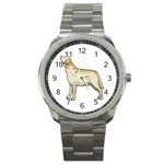 Labrador Retriever Sport Metal Watch