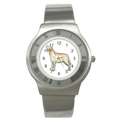 Labrador Retriever Stainless Steel Watch from ArtsNow.com Front