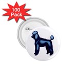 Poodle 1.75  Button (100 pack) 