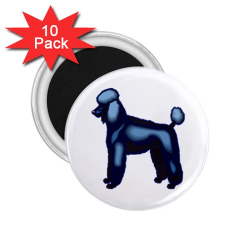 Poodle 2.25  Magnet (10 pack) from ArtsNow.com Front