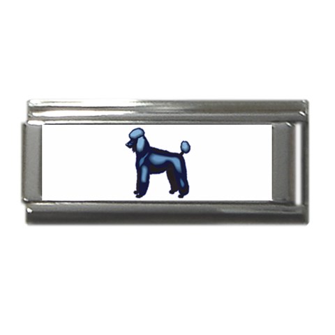 Poodle Superlink Italian Charm (9mm) from ArtsNow.com Front