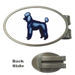 Poodle Money Clip (Oval)