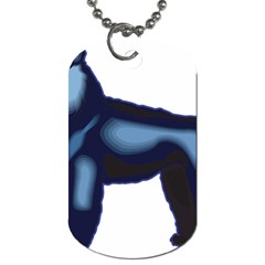 Poodle Dog Tag (Two Sides) from ArtsNow.com Back