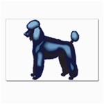 Poodle Postcard 4 x 6  (Pkg of 10)