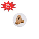 Poodle 1  Mini Button (100 pack) 