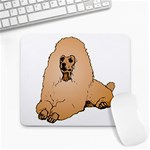 Poodle Large Mousepad