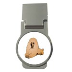 Poodle Money Clip (Round)