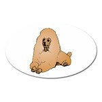 Poodle Magnet (Oval)