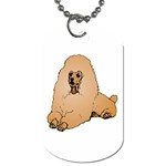 Poodle Dog Tag (One Side)