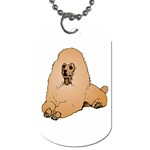 Poodle Dog Tag (Two Sides)