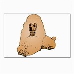 Poodle Postcard 4 x 6  (Pkg of 10)