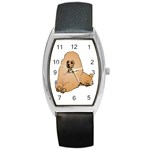 Poodle Barrel Style Metal Watch