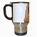 Poodle Travel Mug (White)