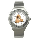 Poodle Stainless Steel Watch