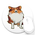 Shetland Sheepdog Round Mousepad