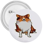 Shetland Sheepdog 3  Button