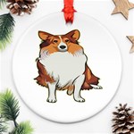 Shetland Sheepdog Ornament (Round)