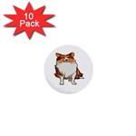 Shetland Sheepdog 1  Mini Button (10 pack) 