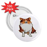 Shetland Sheepdog 2.25  Button (100 pack)