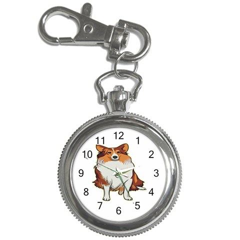 Shetland Sheepdog Key Chain Watch from ArtsNow.com Front