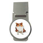 Shetland Sheepdog Money Clip (Round)