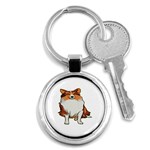 Shetland Sheepdog Key Chain (Round)