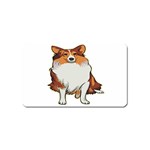 Shetland Sheepdog Magnet (Name Card)