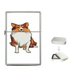 Shetland Sheepdog Flip Top Lighter