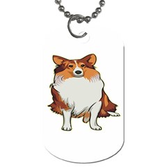 Shetland Sheepdog Dog Tag (Two Sides) from ArtsNow.com Front