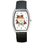 Shetland Sheepdog Barrel Style Metal Watch