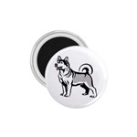 Siberian Husky 1.75  Magnet