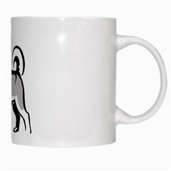 Siberian Husky White Mug from ArtsNow.com Right