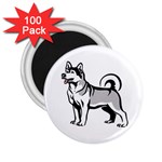 Siberian Husky 2.25  Magnet (100 pack) 