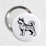 Siberian Husky 2.25  Handbag Mirror