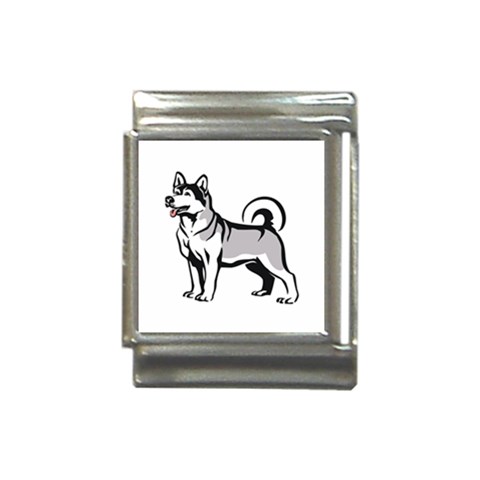 Siberian Husky Italian Charm (13mm) from ArtsNow.com Front