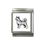 Siberian Husky Italian Charm (13mm)