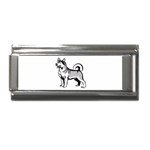 Siberian Husky Superlink Italian Charm (9mm)