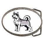 Siberian Husky Belt Buckle