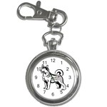 Siberian Husky Key Chain Watch