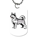 Siberian Husky Dog Tag (One Side)