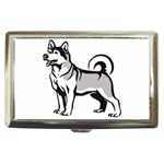 Siberian Husky Cigarette Money Case