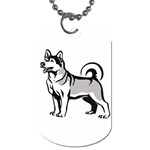 Siberian Husky Dog Tag (Two Sides)