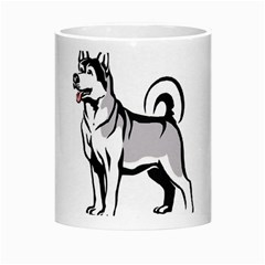 Siberian Husky Morph Mug from ArtsNow.com Center