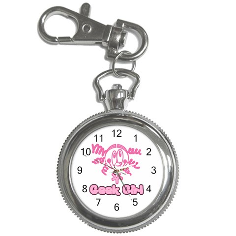 Geek Girl Key Chain Watch from ArtsNow.com Front