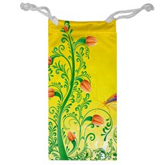 Whimsical Tulips Jewelry Bag from ArtsNow.com Front