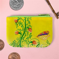 Whimsical Tulips Coin Change Purse from ArtsNow.com Back