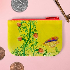 Whimsical Tulips Coin Change Purse from ArtsNow.com Back