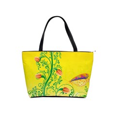 Whimsical Tulips Large Shoulder Bag from ArtsNow.com Front