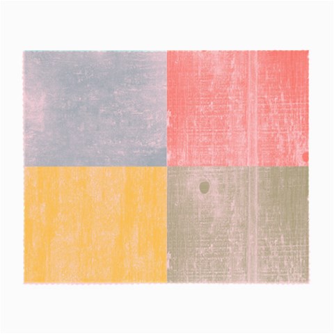 Pastel Textured Squares Glasses Cloth (Small) from ArtsNow.com Front